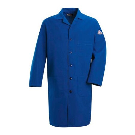 Vf Imagewear Bulwark Lab Coat, Royal Blue, Nomex/Aramid, M KNL2RBRGM